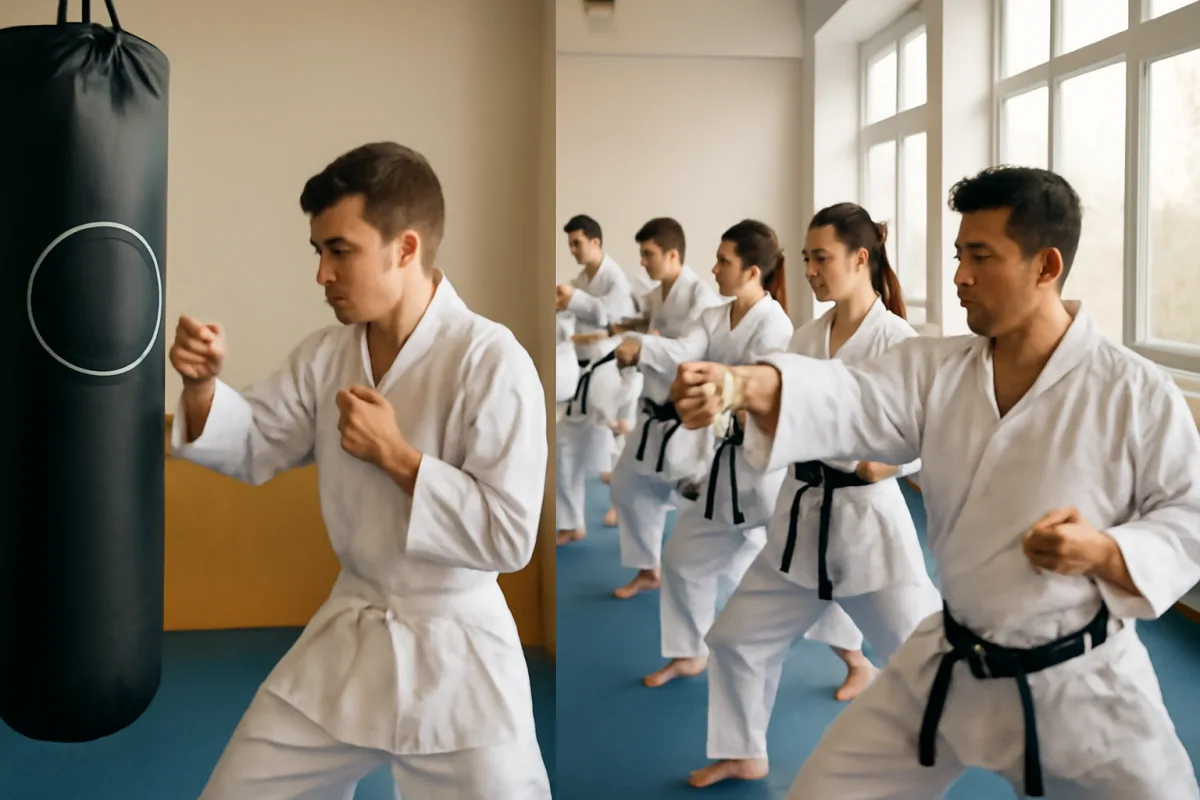 Allenamento individuale vs di gruppo nelle arti marziali: quale strategia favorisce la crescita personale