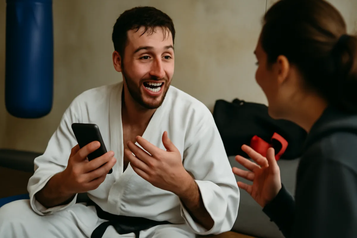 Perché condividere la propria esperienza dopo eventi di arti marziali? Gli effetti positivi sulla motivazione
